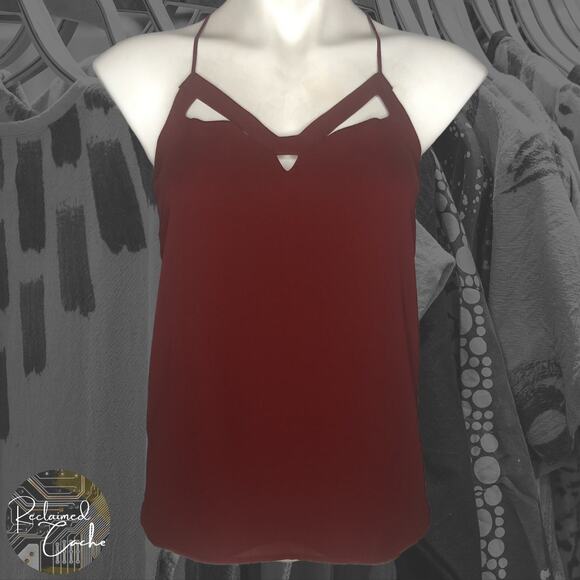 Express Burgundy Camisole - Size Extra Small (XS) - Picture 1 of 8